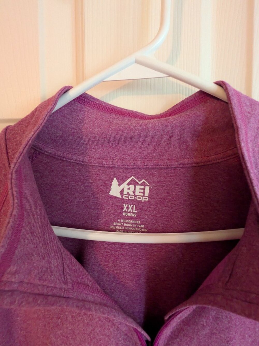 REI 3/4 ZIP PULLOVER - Picture 2 of 3